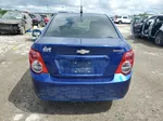 2013 Chevrolet Sonic Ls Blue vin: 1G1JA5SH8D4201623