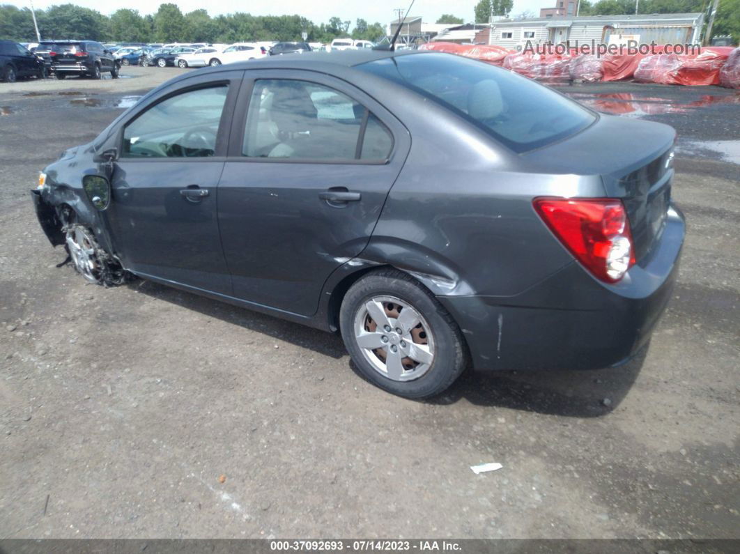 2013 Chevrolet Sonic Ls Black vin: 1G1JA5SH9D4112577