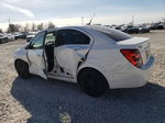 2013 Chevrolet Sonic Ls White vin: 1G1JA5SH9D4236591