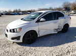 2013 Chevrolet Sonic Ls White vin: 1G1JA5SH9D4236591