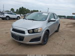 2013 Chevrolet Sonic Ls Auto Silver vin: 1G1JA5SHXD4205091