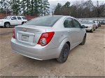 2013 Chevrolet Sonic Ls Auto Silver vin: 1G1JA5SHXD4205091