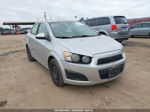 2013 Chevrolet Sonic Ls Auto Silver vin: 1G1JA5SHXD4205091