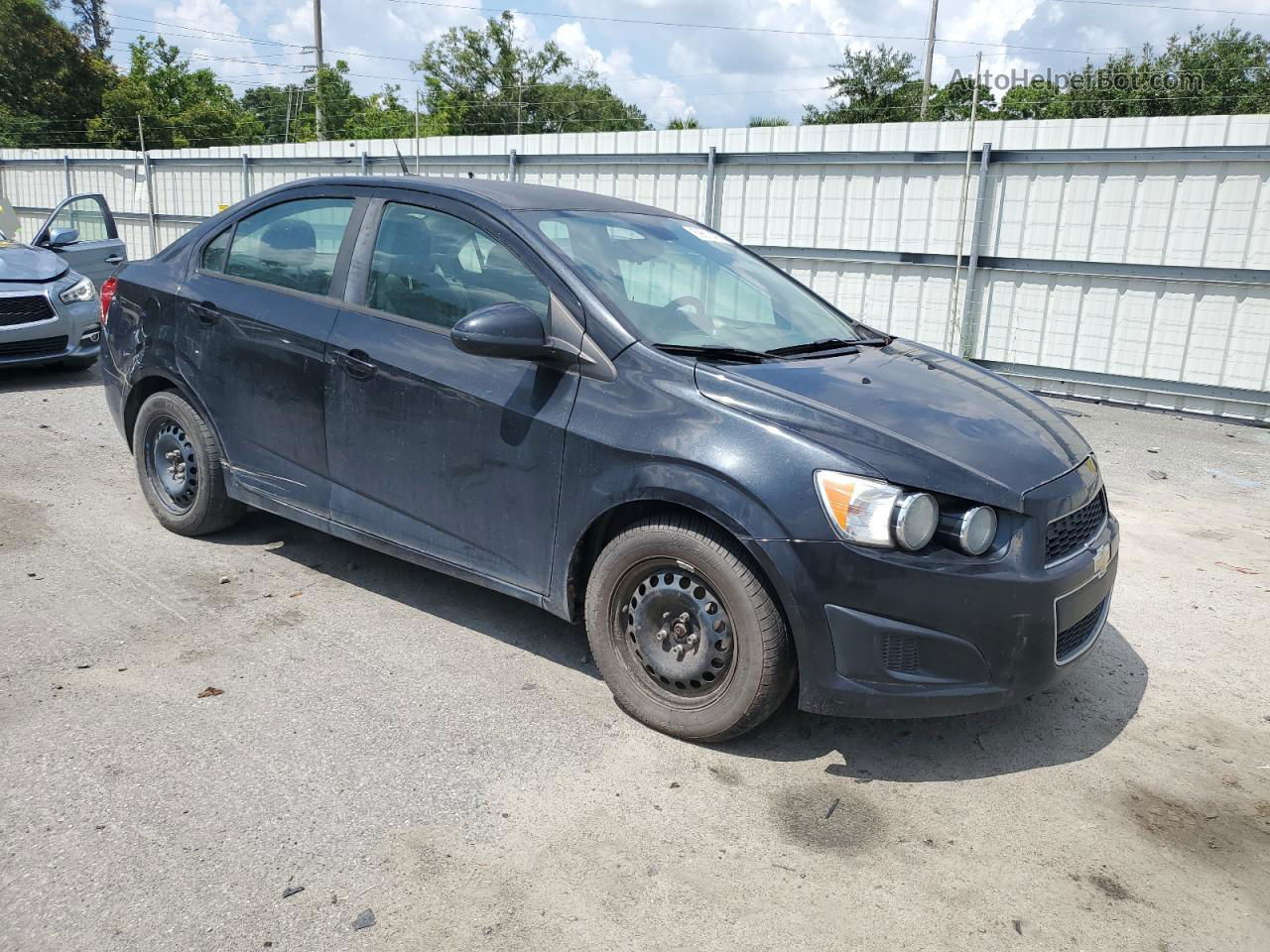 2013 Chevrolet Sonic Ls Black vin: 1G1JA5SHXD4248068