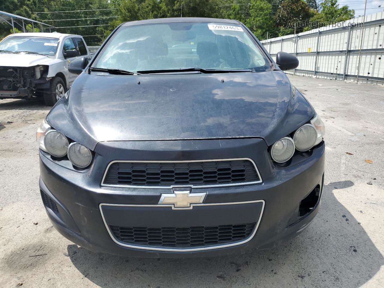 2013 Chevrolet Sonic Ls Black vin: 1G1JA5SHXD4248068