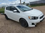 2013 Chevrolet Sonic Ls White vin: 1G1JA6SG0D4141415