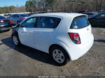 2014 Chevrolet Sonic Ls Auto White vin: 1G1JA6SG2E4166981