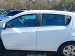 2014 Chevrolet Sonic Ls Auto White vin: 1G1JA6SG2E4166981