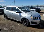 2013 Chevrolet Sonic Ls Silver vin: 1G1JA6SG6D4233497