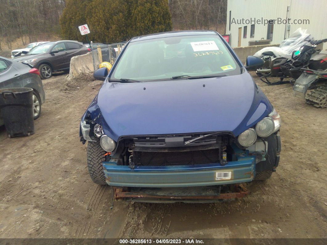 2013 Chevrolet Sonic Ls Auto Синий vin: 1G1JA6SGXD4246222