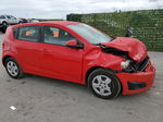 2014 Chevrolet Sonic Ls Red vin: 1G1JA6SH1E4153535