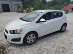 2013 Chevrolet Sonic Ls White vin: 1G1JA6SH2D4197994