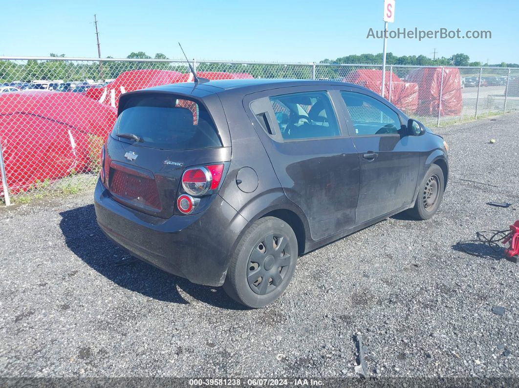 2014 Chevrolet Sonic Ls Auto Brown vin: 1G1JA6SH2E4126599