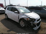 2014 Chevrolet Sonic Ls Белый vin: 1G1JA6SH2E4172983