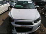 2014 Chevrolet Sonic Ls White vin: 1G1JA6SH2E4172983