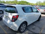 2014 Chevrolet Sonic Ls Auto White vin: 1G1JA6SH3E4141175