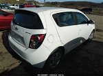 2014 Chevrolet Sonic Ls Auto White vin: 1G1JA6SH3E4145713