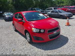 2013 Chevrolet Sonic Ls Auto Red vin: 1G1JA6SH4D4107549