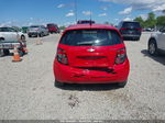 2013 Chevrolet Sonic Ls Auto Red vin: 1G1JA6SH4D4107549