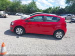 2013 Chevrolet Sonic Ls Auto Red vin: 1G1JA6SH4D4107549