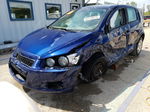 2013 Chevrolet Sonic Ls Blue vin: 1G1JA6SH6D4168692