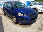 2013 Chevrolet Sonic Ls Blue vin: 1G1JA6SH6D4168692
