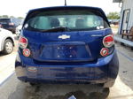 2013 Chevrolet Sonic Ls Blue vin: 1G1JA6SH6D4168692