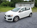 2014 Chevrolet Sonic Ls White vin: 1G1JA6SH6E4132101