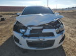 2013 Chevrolet Sonic Ls Белый vin: 1G1JA6SH8D4101740