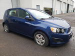 2013 Chevrolet Sonic Ls Синий vin: 1G1JA6SH9D4201149