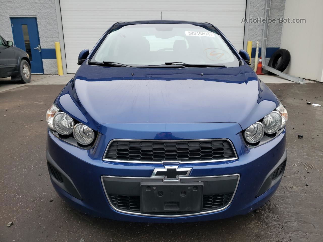 2013 Chevrolet Sonic Ls Синий vin: 1G1JA6SH9D4201149