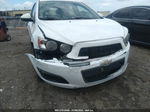 2014 Chevrolet Sonic Ls White vin: 1G1JA6SHXE4139276