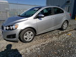 2014 Chevrolet Sonic Ls Silver vin: 1G1JB5EH6E4122011