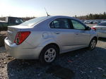 2014 Chevrolet Sonic Ls Silver vin: 1G1JB5EH6E4122011