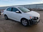 2013 Chevrolet Sonic Ls White vin: 1G1JB5SH3D4123779