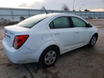 2013 Chevrolet Sonic Ls White vin: 1G1JB5SH3D4123779