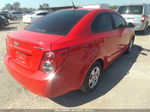 2014 Chevrolet Sonic Ls Red vin: 1G1JB5SH6E4244033