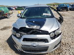 2013 Chevrolet Sonic Ls Silver vin: 1G1JB5SH7D4114809