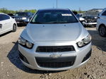 2013 Chevrolet Sonic Ls Silver vin: 1G1JB5SH7D4224789