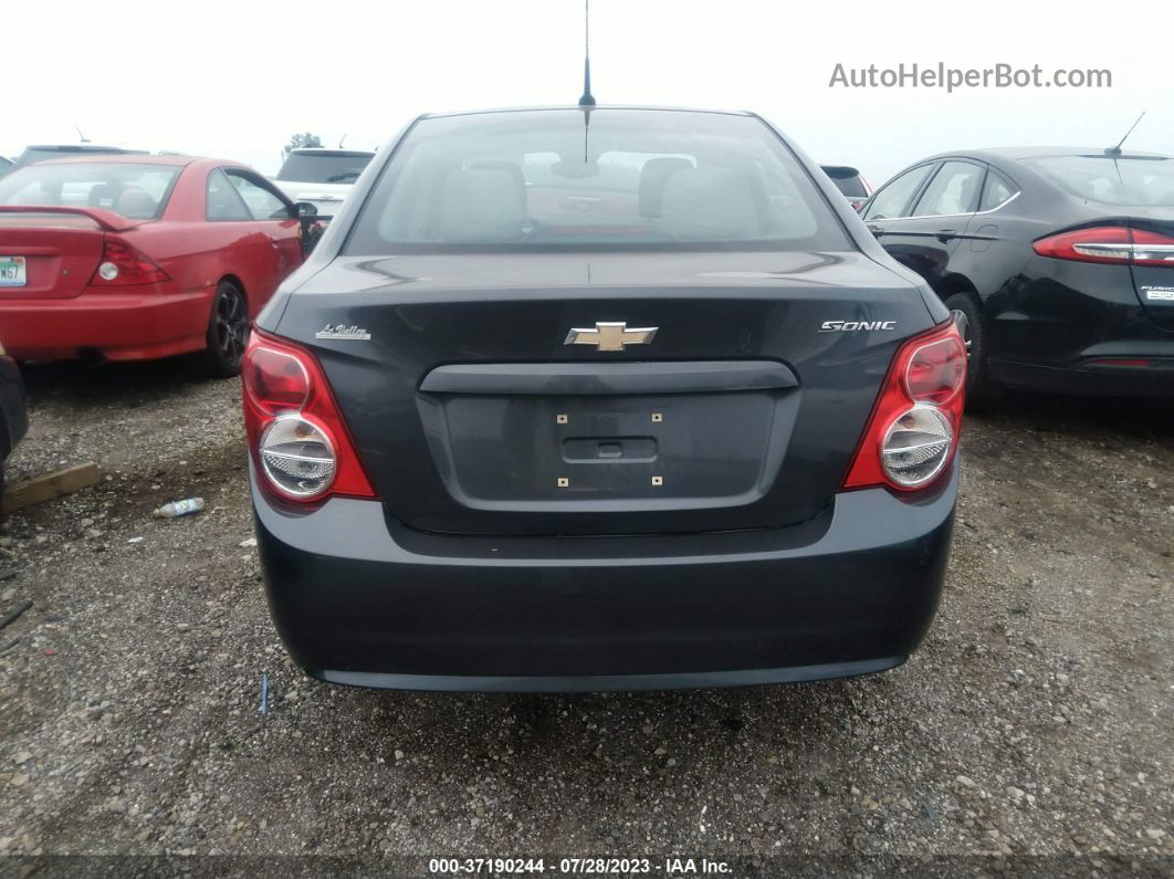 2013 Chevrolet Sonic Ls Серый vin: 1G1JB5SH9D4149576