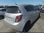 2014 Chevrolet Sonic Ls Silver vin: 1G1JB6SGXE4125611