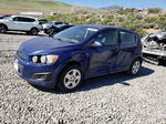 2013 Chevrolet Sonic Ls Синий vin: 1G1JB6SH0D4187431