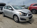 2013 Chevrolet Sonic Ls Silver vin: 1G1JB6SH5D4179048