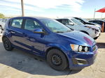 2014 Chevrolet Sonic Ls Blue vin: 1G1JB6SH5E4101712