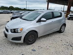 2014 Chevrolet Sonic Ls Silver vin: 1G1JB6SH9E4155451