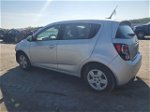 2013 Chevrolet Sonic Ls Silver vin: 1G1JB6SHXD4121436