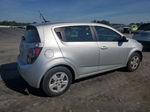 2013 Chevrolet Sonic Ls Silver vin: 1G1JB6SHXD4121436