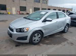 2014 Chevrolet Sonic Lt Auto Silver vin: 1G1JC5SB0E4129985