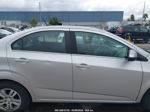2014 Chevrolet Sonic Lt Auto Silver vin: 1G1JC5SB0E4129985