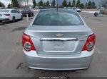 2014 Chevrolet Sonic Lt Auto Silver vin: 1G1JC5SB0E4129985